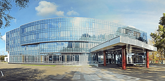панорамные фасады учебно-тренировочного центра Сергиев Посад