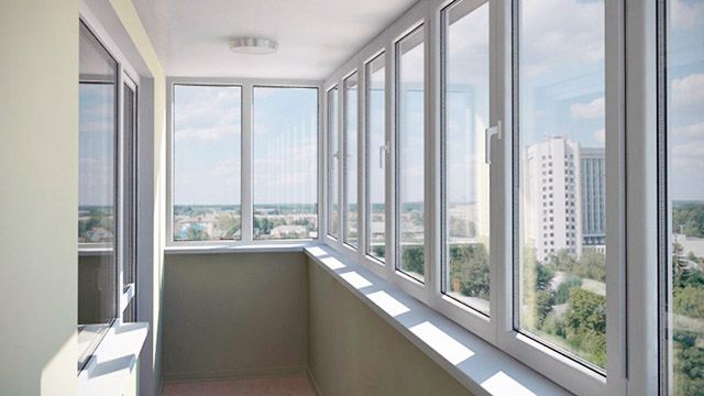 Пластиковые окна на балконы и лоджии с установкой Сергиев Посад