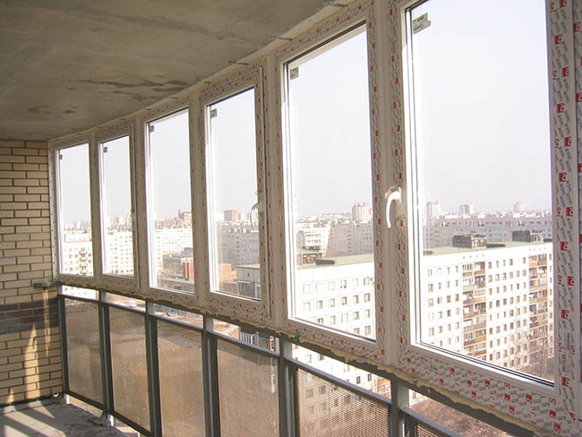 Недорогое остекление общего балкона Сергиев Посад
