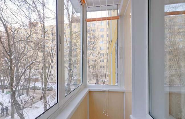 Зимнее остекление лоджии и балкона зимой Сергиев Посад