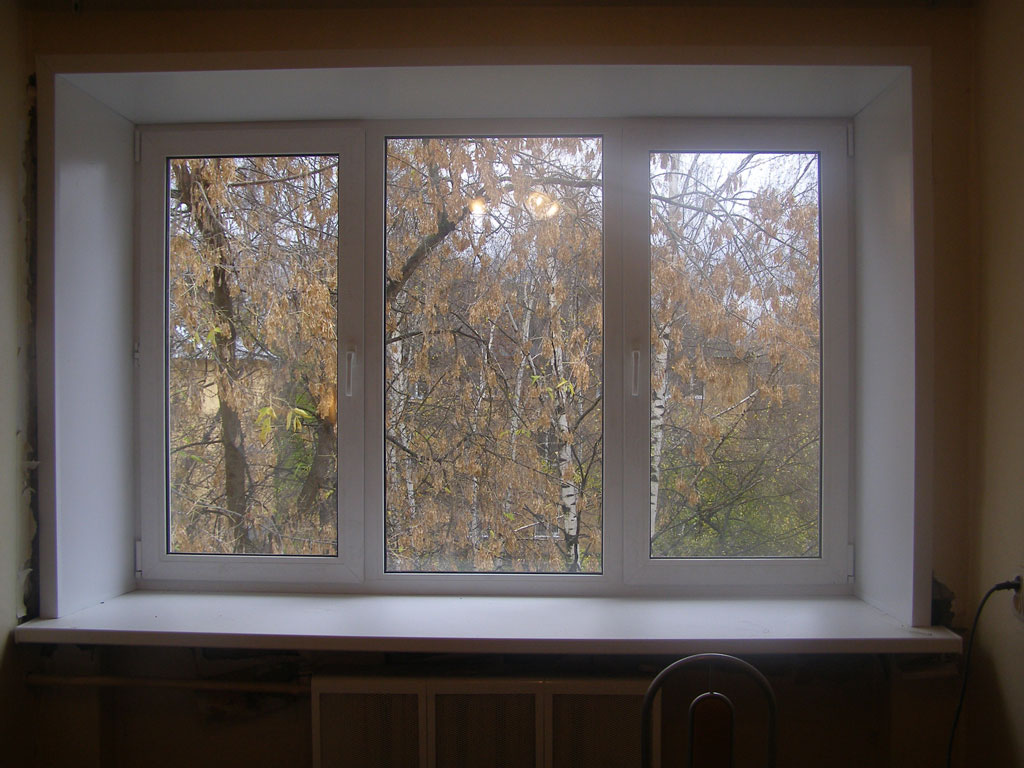 Готовые пластиковые окна для дачи и дома Сергиев Посад